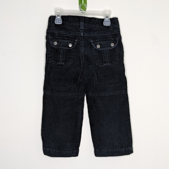 Janie and Jack Corduroy Black Pants 2T - Picture 2 of 4